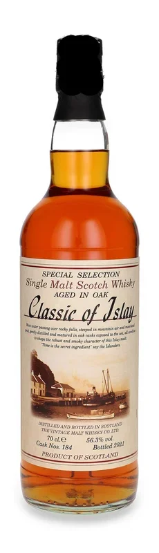 Classic of Islay Cask # 184 (Bottled 2021) Special Selection Scotch Whisky | 700ML