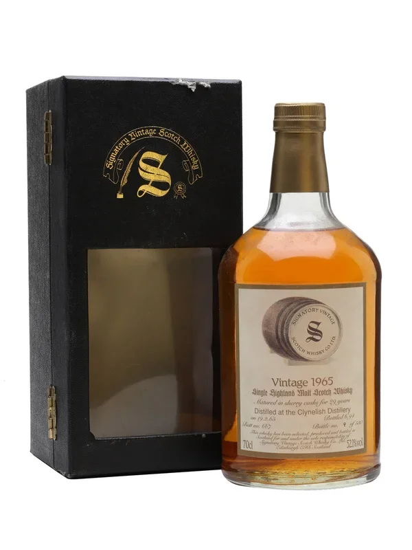 Clynelish 1965 29 Year Old Sherry Cask #667 Signatory Highland Single Malt Scotch Whisky