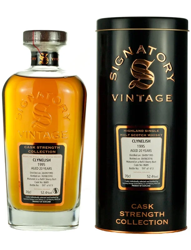 Clynelish 20 Year Old 1995 Signatory