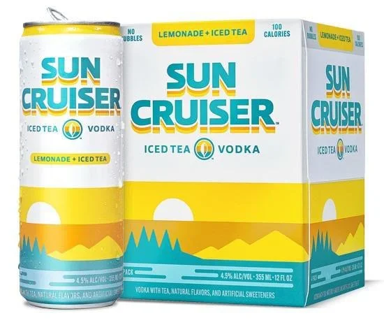 Cocktail Sun Cruiser Tea 4pk Iced Tea & Lemonade Gluten Free