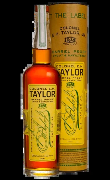 COLONEL E H TAYLOR BOURBON BARREL PROOF UNCUT & UNFILTERED KENTUCKY 750ML