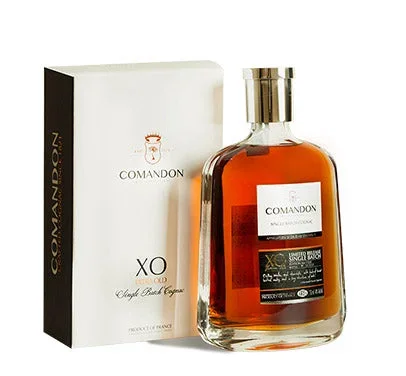 COMANDON COGNAC XO EXTRA OLD SINGLE BATCH FRANCE 750ML