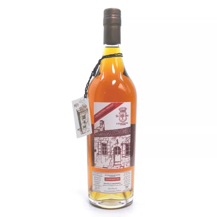 COMANDON COGNAC XO SINGLE BARREL PETITE CHAMPAGNE BARREL NO 33 VTG 2003 750ML