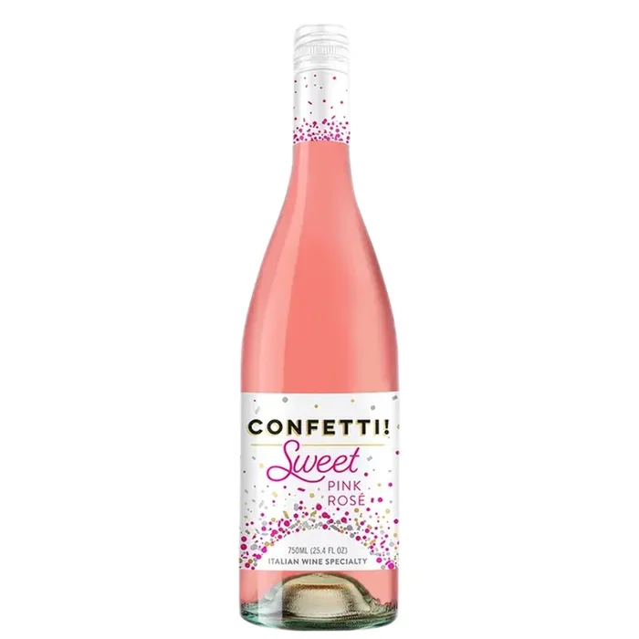 CONFETTI! Sweet Pink Rose