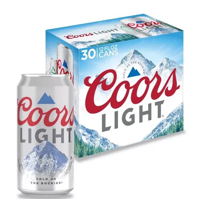Coors Light 30pk Can 12oz