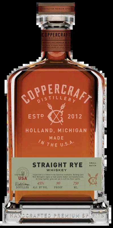 Coppercraft Rye Whiskey 750ml