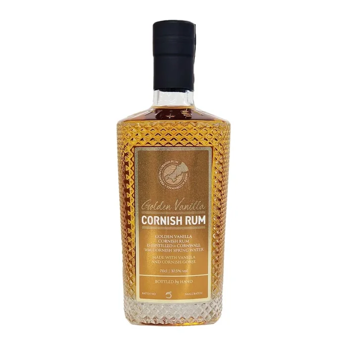 Cornish Rock Golden Vanilla Rum 70cl