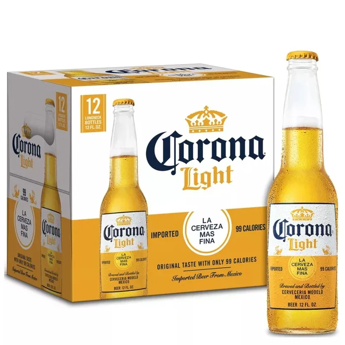 Corona Light 12pk Btl 12oz