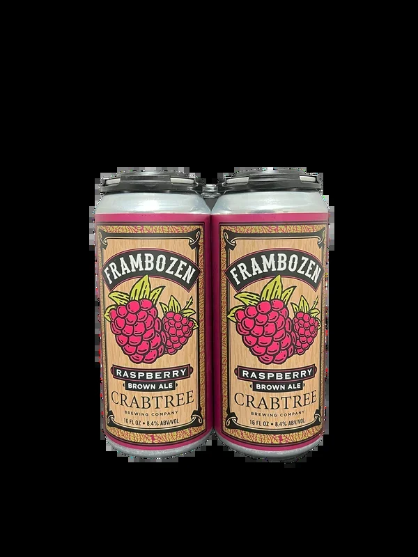 Crabtree Frambozen Raspberry Brown 4 Pack Cans