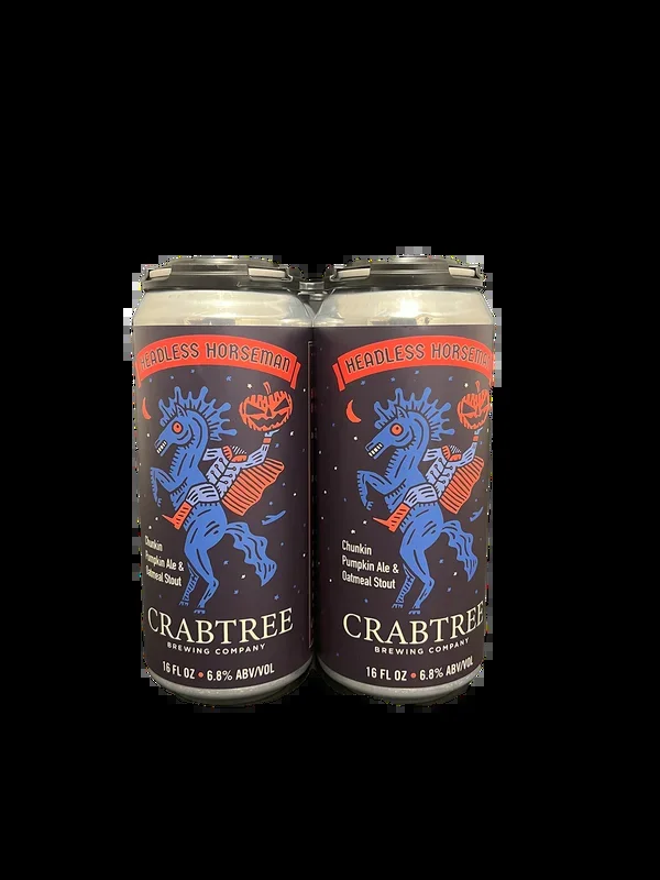 Crabtree Headless Horseman Pumpkin Stout 4 Pack