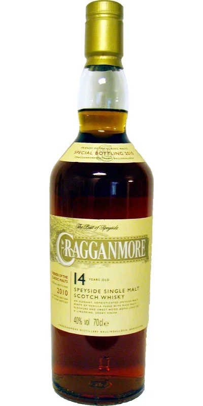 Cragganmore 14 Year Old (Bottled 2010) Scotch Whisky | 700ML
