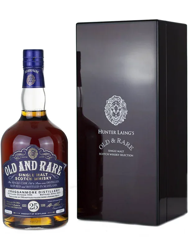 Cragganmore 25 Year Old 1995 Old & Rare
