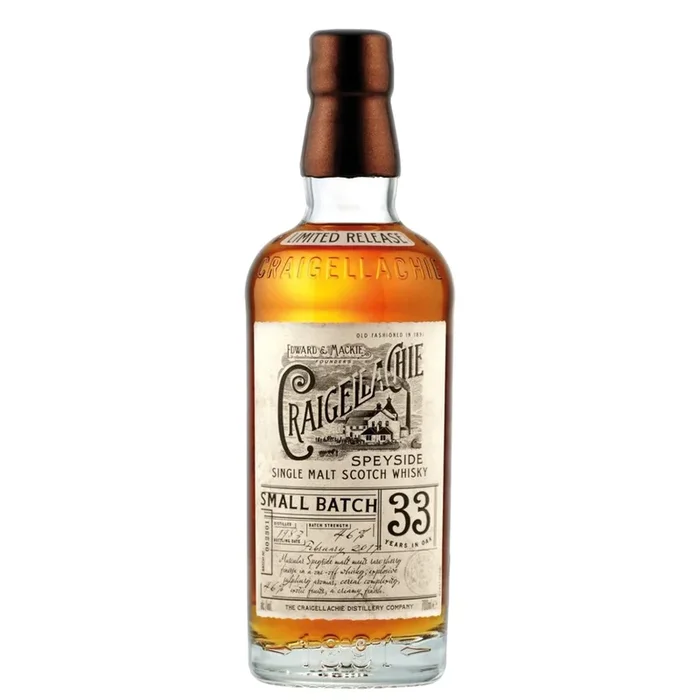 Craigellachie Single Malt Scotch Small Batch 33 Year