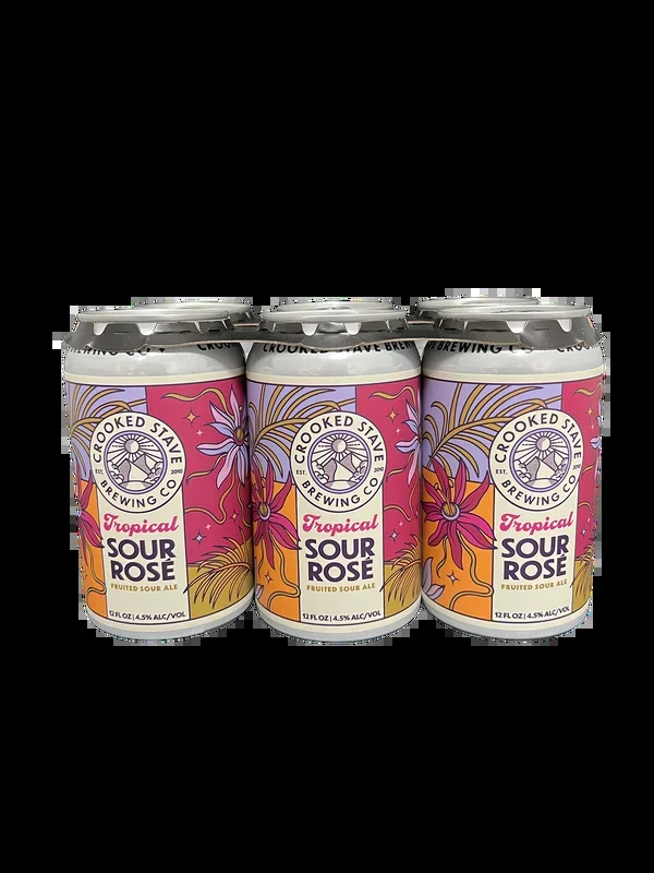 Crooked Stave Tropical Sour Rose 6 Pack Cans