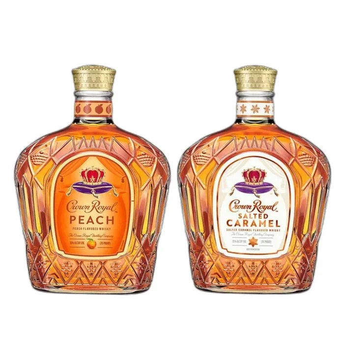 Crown Royal Peach Crown Royal Salted Caramel Bundle