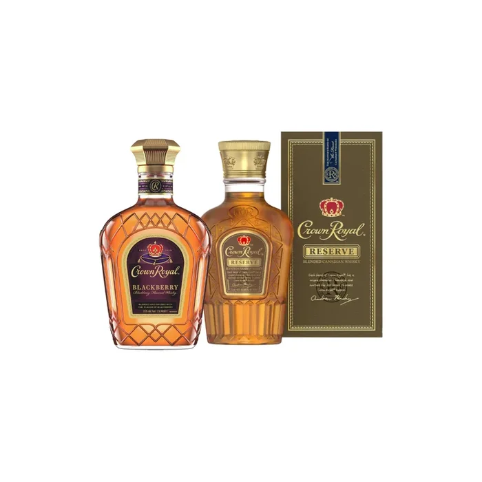 Crown Royal Reserve + Crown Royal Blackberry Whisky