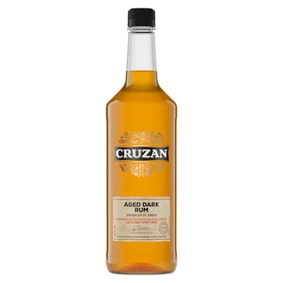 Cruzan Dark Rum Aged 80 1L
