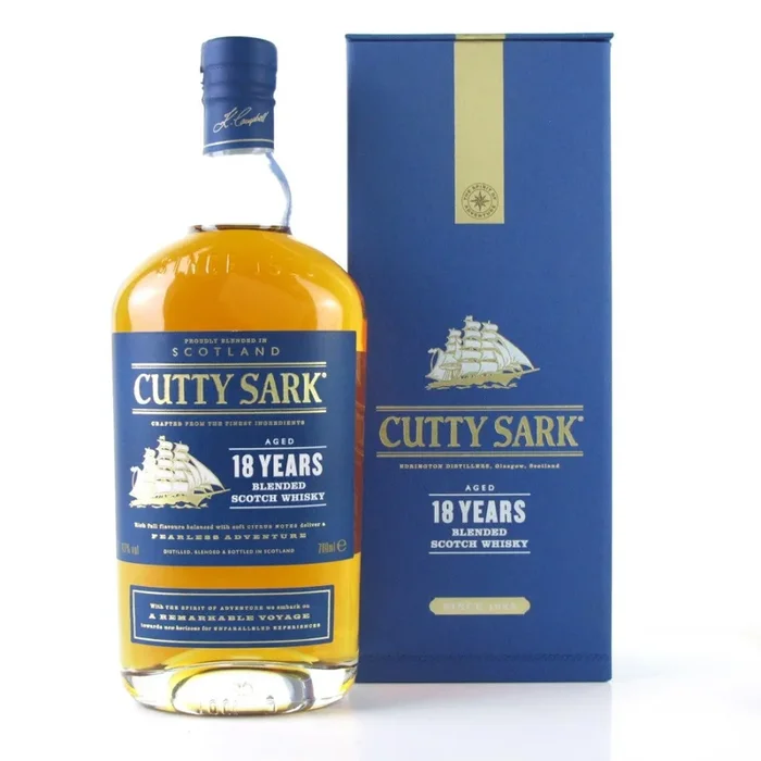 Cutty Sark 18 Year Old Blended Scotch Whisky | 700ML