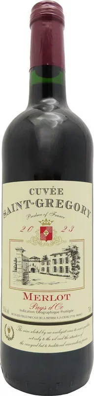 Cuvee Saint Gregory Merlot 750ml