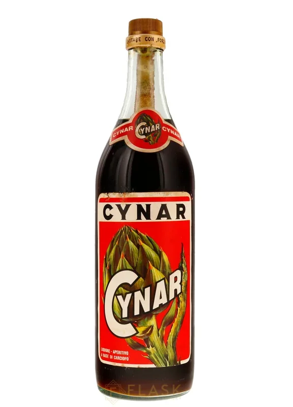 Cynar Cynar Liqueur Vintage Bottled 1960s 1 Liter