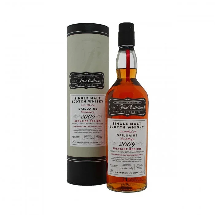 Dailuaine 2009 First Editions 9 Year Old Single Malt Scotch Whisky