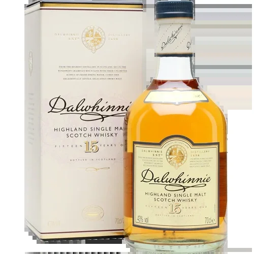 Dalwhinnie Scotch Single Malt 15 Year – 750ML