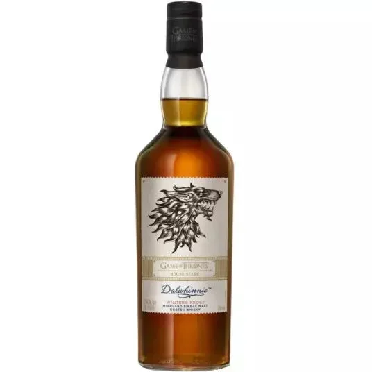 Dalwhinnie Winter’s Frost House Stark Scotch Single Malt Game of Throne Limited Edition
