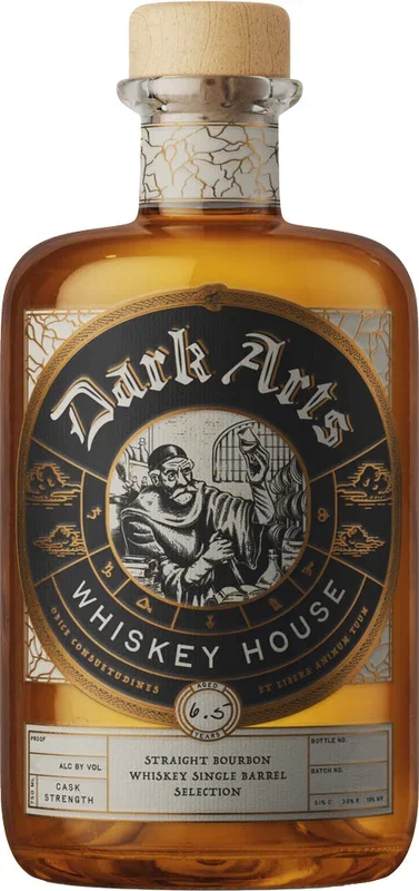 Dark Arts Whiskey House Barely Legal Straight Bourbon Whiskey 750ml