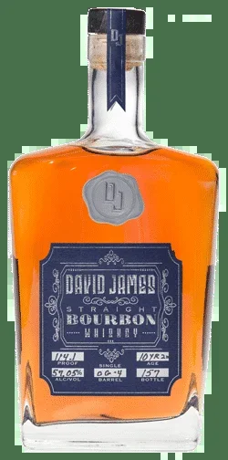 David James Platinum Straight Bourbon Whiskey