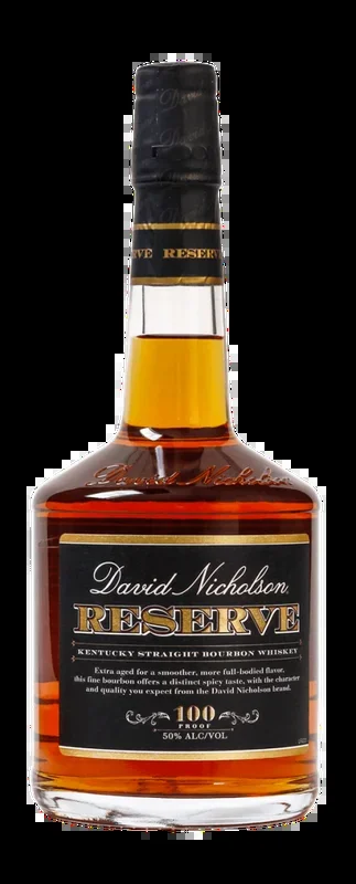 DAVID NICHOLSON BOURBON RESERVE KENTUCKY 100PF 750ML