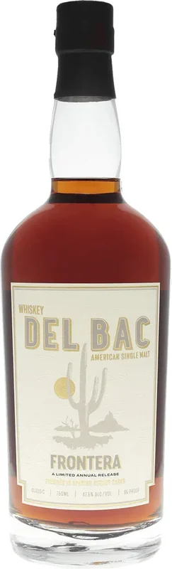 Del Bac Frontera American Single Malt Whiskey 750ml