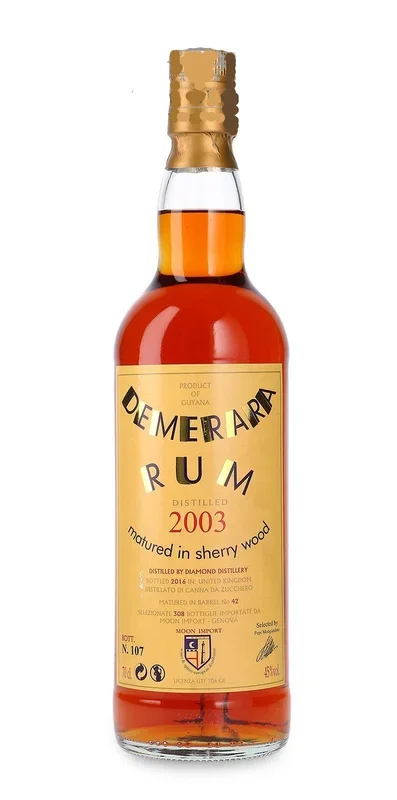Demerara Moon Collection, (D.2003 B.2016) (Proof 90) Rum | 700ML