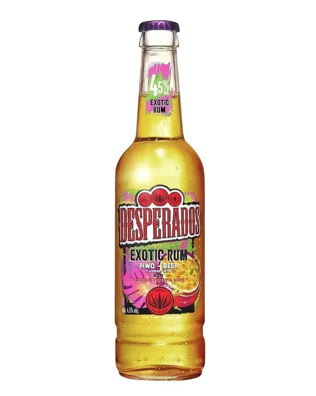 Desperados Exotic Rum Lager Beer Multipack, 20 x 400 ml