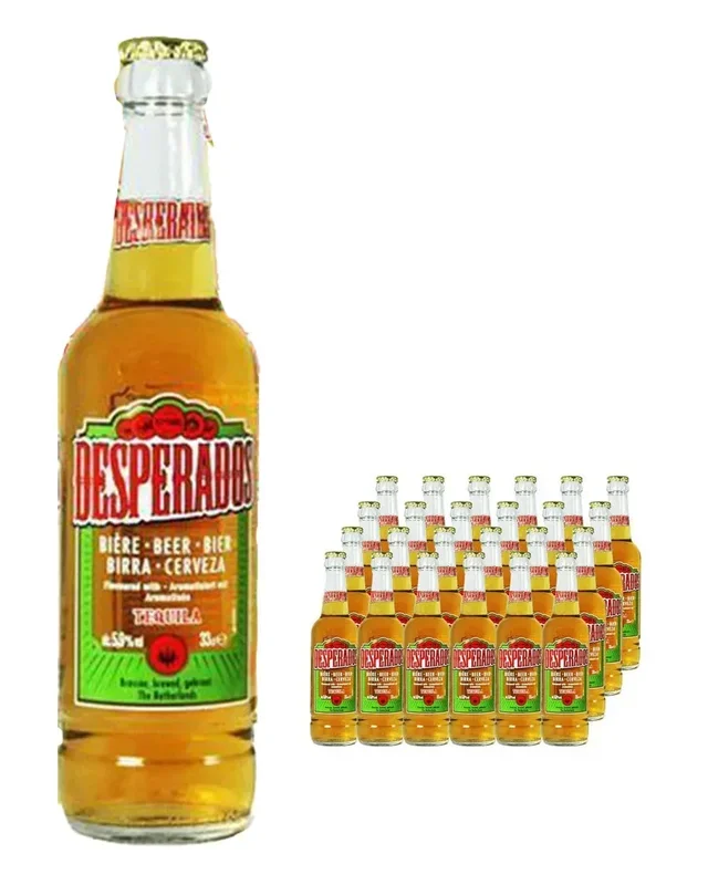 Desperados Premium Tequila Lager Multipack, 24 x 330 ml