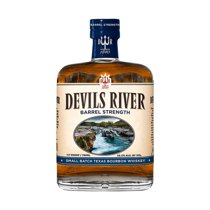Devils River Barrel Strength Small Batch Texas Bourbon Whiskey