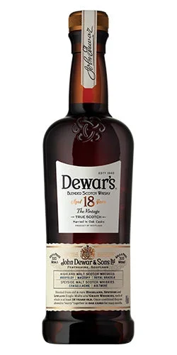 Dewar’s 18 Year Old Blended Scotch Whisky 750ml