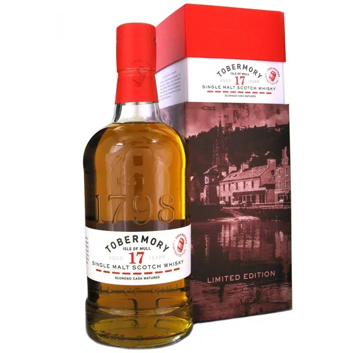 Distell’s Tobermory 2004 17 Year Old Oloroso Cask Matured Single Malt Scotch Whisky | 700ML