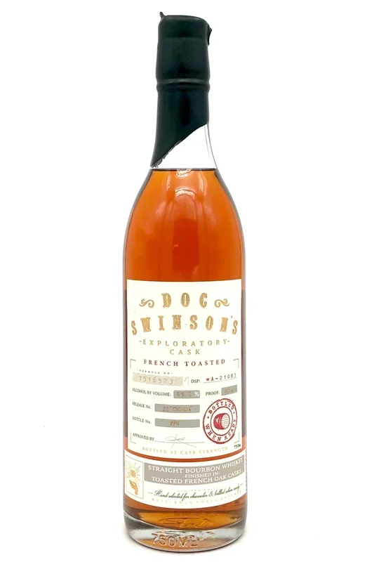 Doc Swinson’s “French Toasted” “Exploratory Cask Series” Bourbon Whiskey