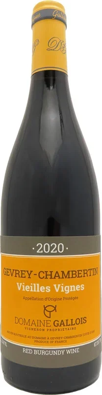 Domaine Gallois Gevrey-Chambertin Vieilles Vignes 2020 750ml
