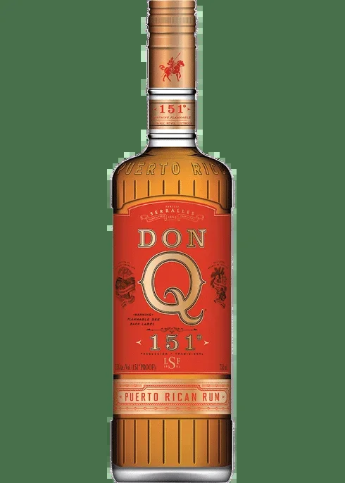 Don Q Rum 151 Proof 1L