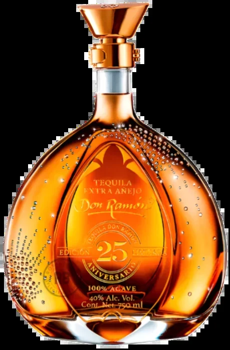 DON RAMON TEQUILA EXTRA ANEJO 25TH ANNIVERSARIO SWAROWSKI CRYSTALS 750ML