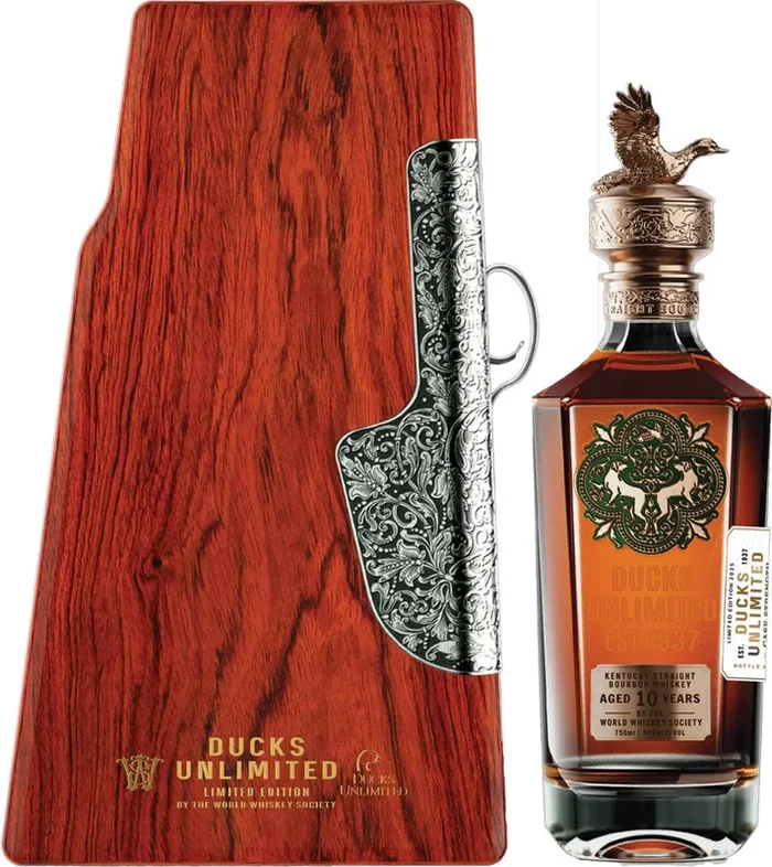 Ducks Unlimited Limited Edition Bourbon Whiskey 10 Year Old 750ml