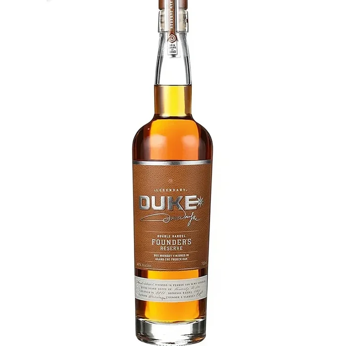 Duke Double Barrel Founder’s Reserve Rye Whiskey