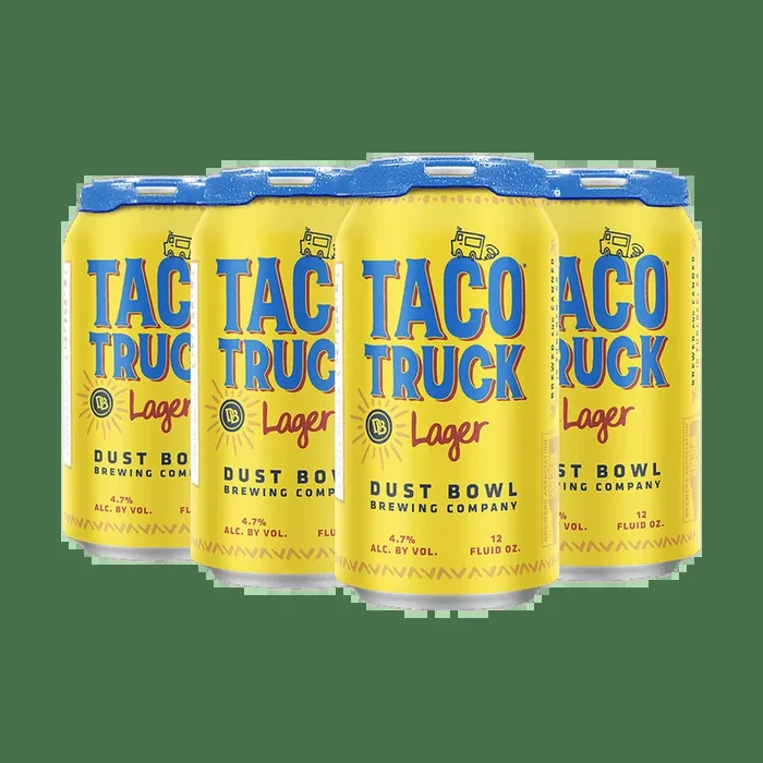Dust Bowl Brewing Co. Taco Truck Lager Beer 6-Pack