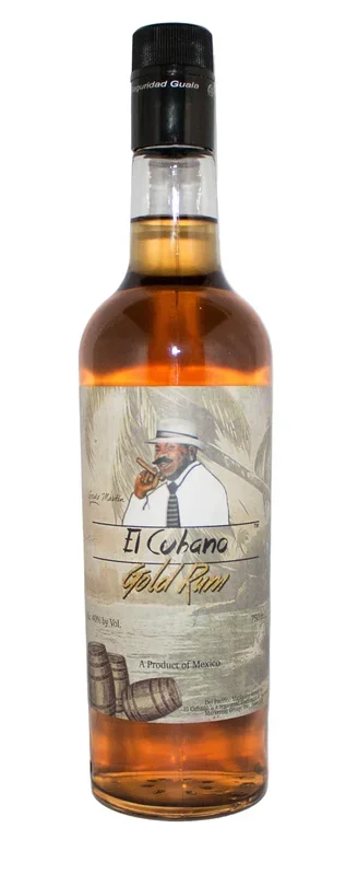 EL CUHANO RUM GOLD MEXICO 750ML