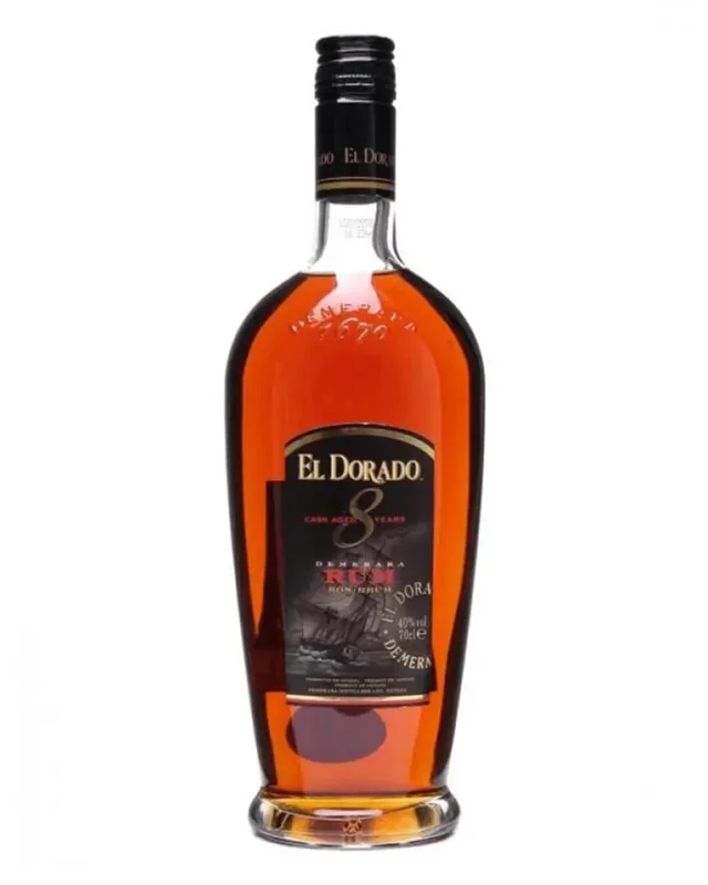 El Dorado 8 Year Old Rum, 70 cl
