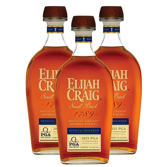 Elijah Craig 2025 PGA Championship Commemorative Edition 3PK