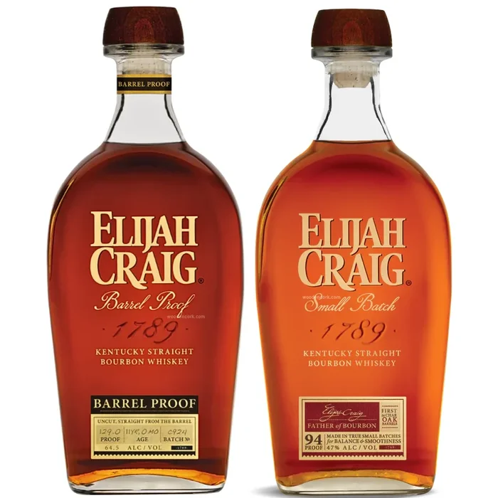 Elijah Craig Barrel Proof Batch #C924 & Small Batch Bourbon Bundle