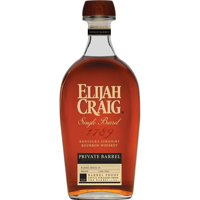 Elijah Craig Barrel Proof Wooden Cork Barrel Select #2 125.4 Proof