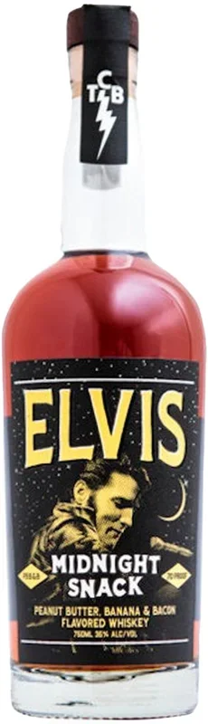 Elvis Midnight Snack Flavored Whiskey 750ml